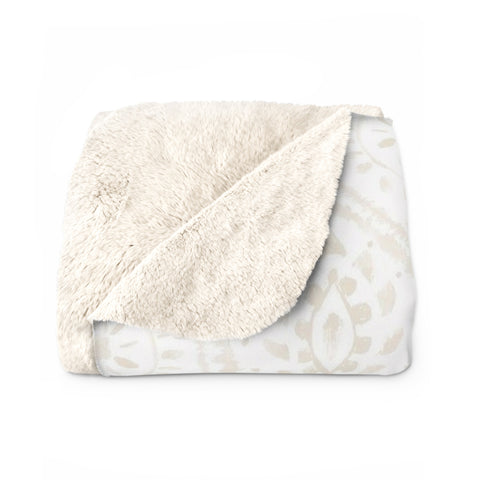 Cozy Sherpa Fleece Blanket - Soft Decorative Throw for Winter, Perfect Gift, Home Décor, Wedding Present, Cozy Nights