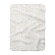 Cozy Sherpa Fleece Blanket - Soft Decorative Throw for Winter, Perfect Gift, Home Décor, Wedding Present, Cozy Nights