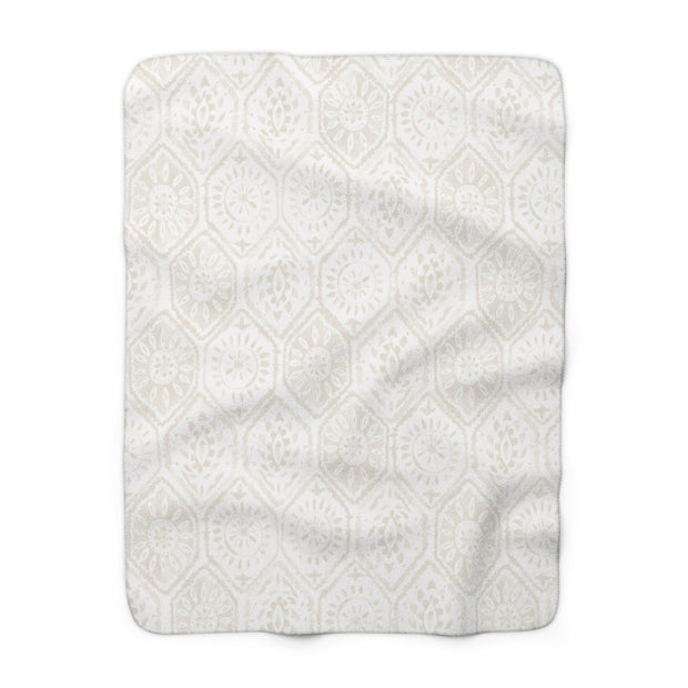 Cozy Sherpa Fleece Blanket - Soft Decorative Throw for Winter, Perfect Gift, Home Décor, Wedding Present, Cozy Nights