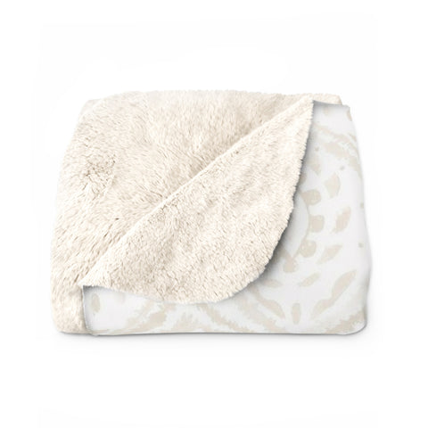 Cozy Sherpa Fleece Blanket - Soft Decorative Throw for Winter, Perfect Gift, Home Décor, Wedding Present, Cozy Nights